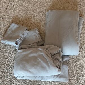 Light Gray Fleece Bedding Sheets